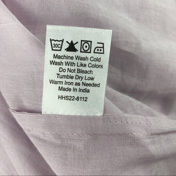 NWT House of Harlow 1960 dress Midi Women Size M Short Sleeve Ruffles Lavender - Picture 9 of 12